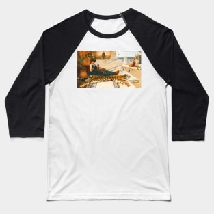 The Sewing Girl by Godward Baseball T-Shirt